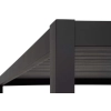 Pergola Tarasowa Aluminiowa MIRADOR Premium 111 Delux - 3 x 9 m Antracyt